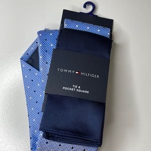 Tommy Hilfiger Men's Tie and Pocket Square